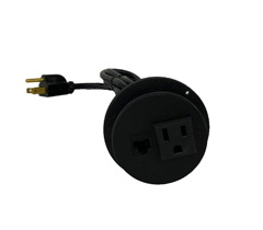 Centro de Energia para Mesa de Juntas Split Mini RJ45