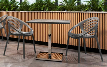 Mesas para Restaurante - Mesa para Restaurante Art Chrome