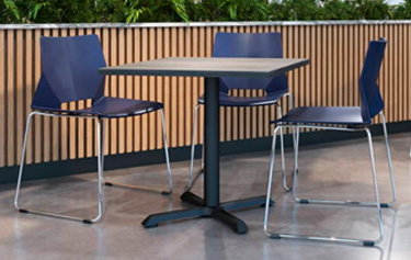 Mesas para Restaurante - Mesa para Restaurante Rest Black