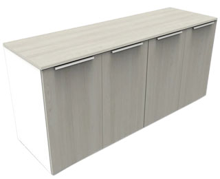 Credenza con 4 Puertas Abatibles