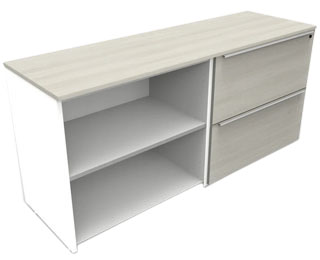 Credenza con Cajones y Entrepaños