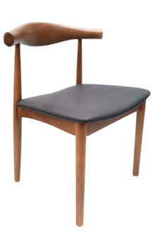 Silla de Visita para Oficina Walnut