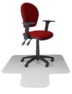 Acrileta Para Silla Secretarial con Lengueta