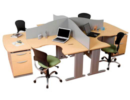 muebles tipo crucetas para oficina