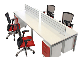 caballeriza de oficina  para 4 personas