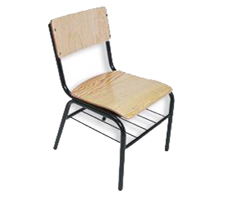 Silla Triplay Escolar