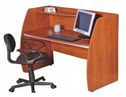Escritorio Secretarial con Repisa