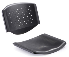 Juego de Polipropileno Perforado Para Silla de Visita Iso