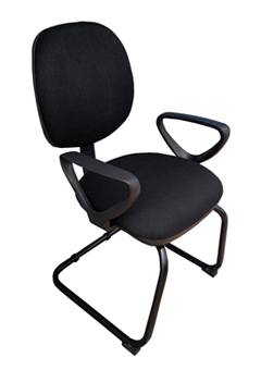 Silla Secretarial de Visita con Brazaos