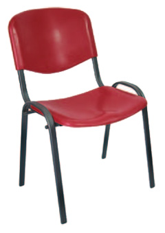 Silla de Visita Para Oficina Iso Plastic