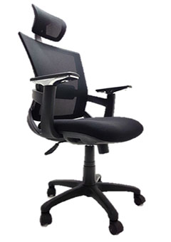 Sillon Ejecutivo con Cabecera y Soporte Lumbar
